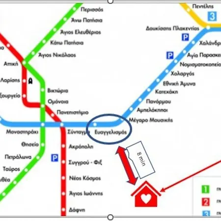 Newly Renovated-city Center Apartment Athens